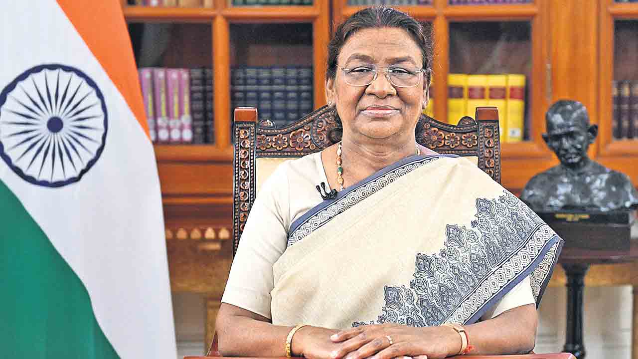 Droupadi Murmu | 2047 నాటికి అభివృద్ధి చెందిన దేశంగా మార్చడమే లక్ష్యం : రాష్ట్రపతి ద్రౌపది ముర్ము