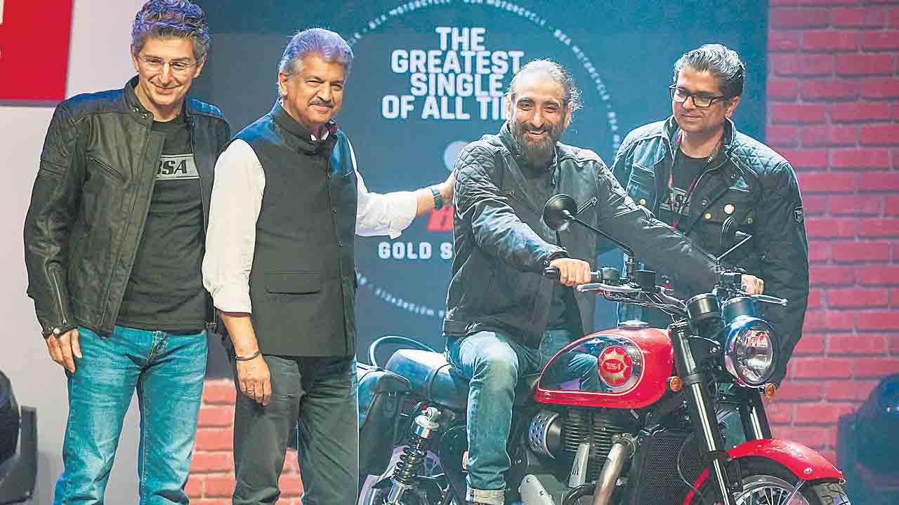 భారత్‌లోకి బీఎస్‌ఏ మోటార్‌సైకిళ్లు