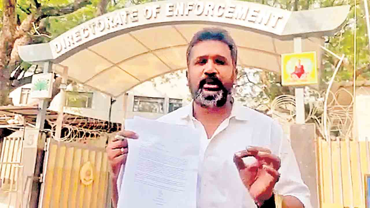 Swachh Bio | ‘స్వచ్ఛ్‌ బయో’ ఒప్పందంపై ఈడీకి క్రిశాంక్ ఫిర్యాదు.. సర్కారుతో ఎంఓయూపై విచారణ జరపాలని విజ్ఞప్తి..!