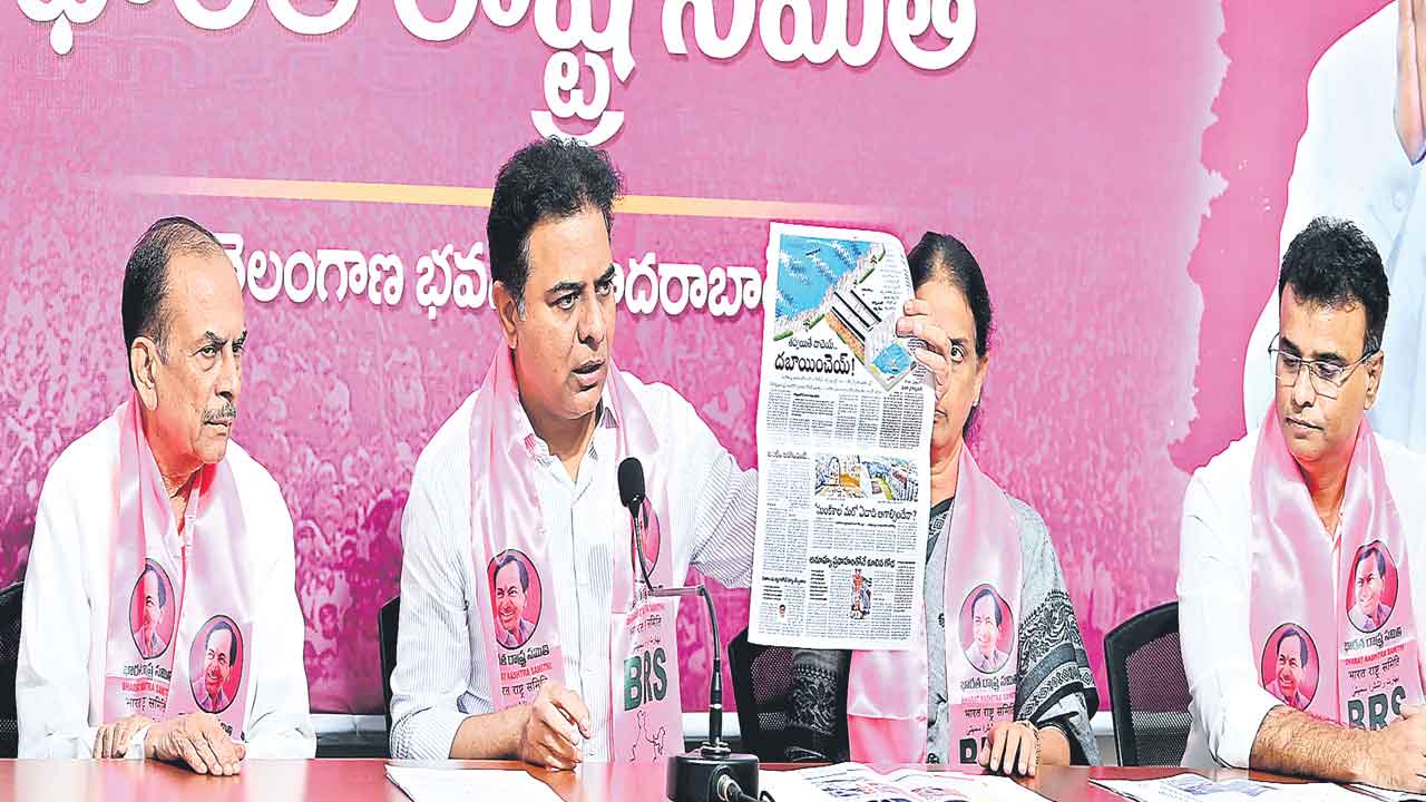 KTR | సుంకిశాల ప్రమాదం సీఎం అసమర్థతే.. ప్రభుత్వం తప్పు లేకుంటే దాపరికమెందుకు?: కేటీఆర్‌