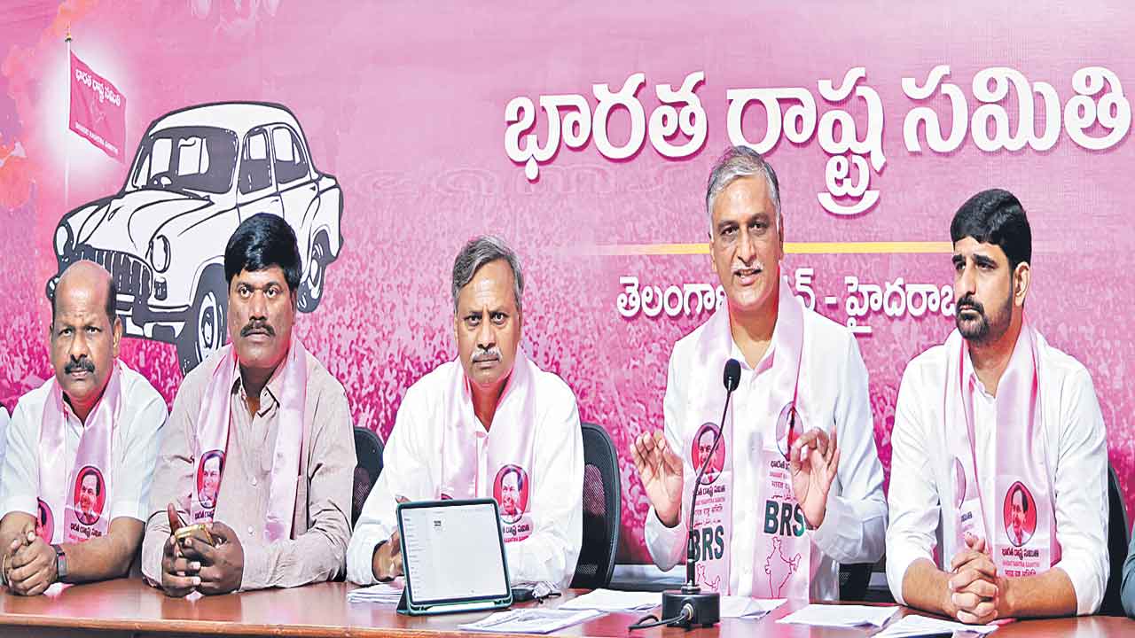 Harish Rao | డైవర్షన్‌ హైడ్రామా.. ప్రజా సమస్యలను పక్కదారి పట్టించేందుకే కుట్రలు: హరీశ్‌రావు
