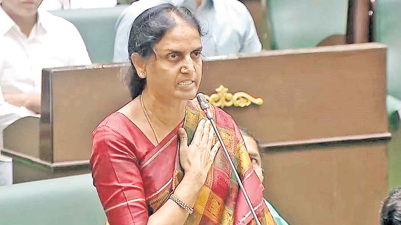 Sabita Indra Reddy | యావత్తు తెలంగాణ ఆడబిడ్డలకు అవమానం.. మీడియా ఎదుట సబిత కంటతడి