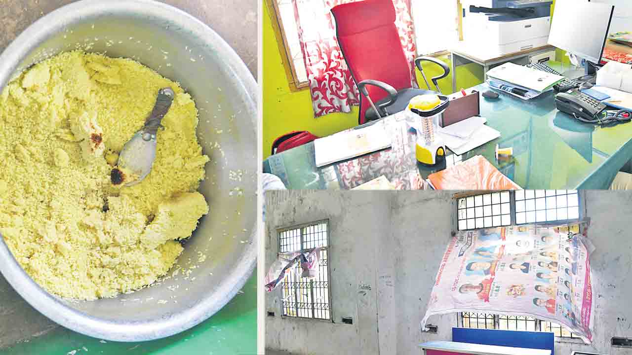 మైనార్టీ గురుకులంలో సమస్యల మధ్య చదువులు