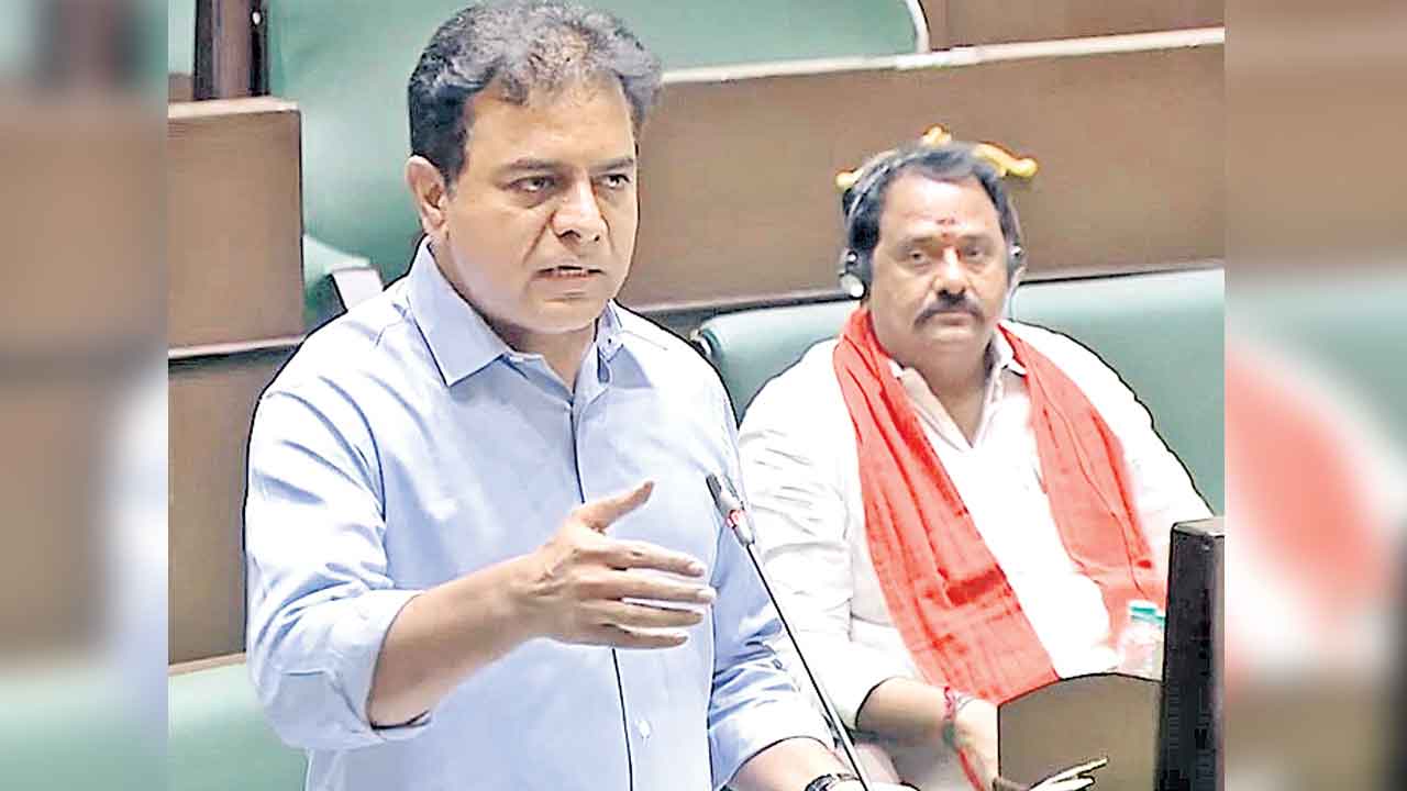 కేటీఆర్‌ పంచ్‌లు