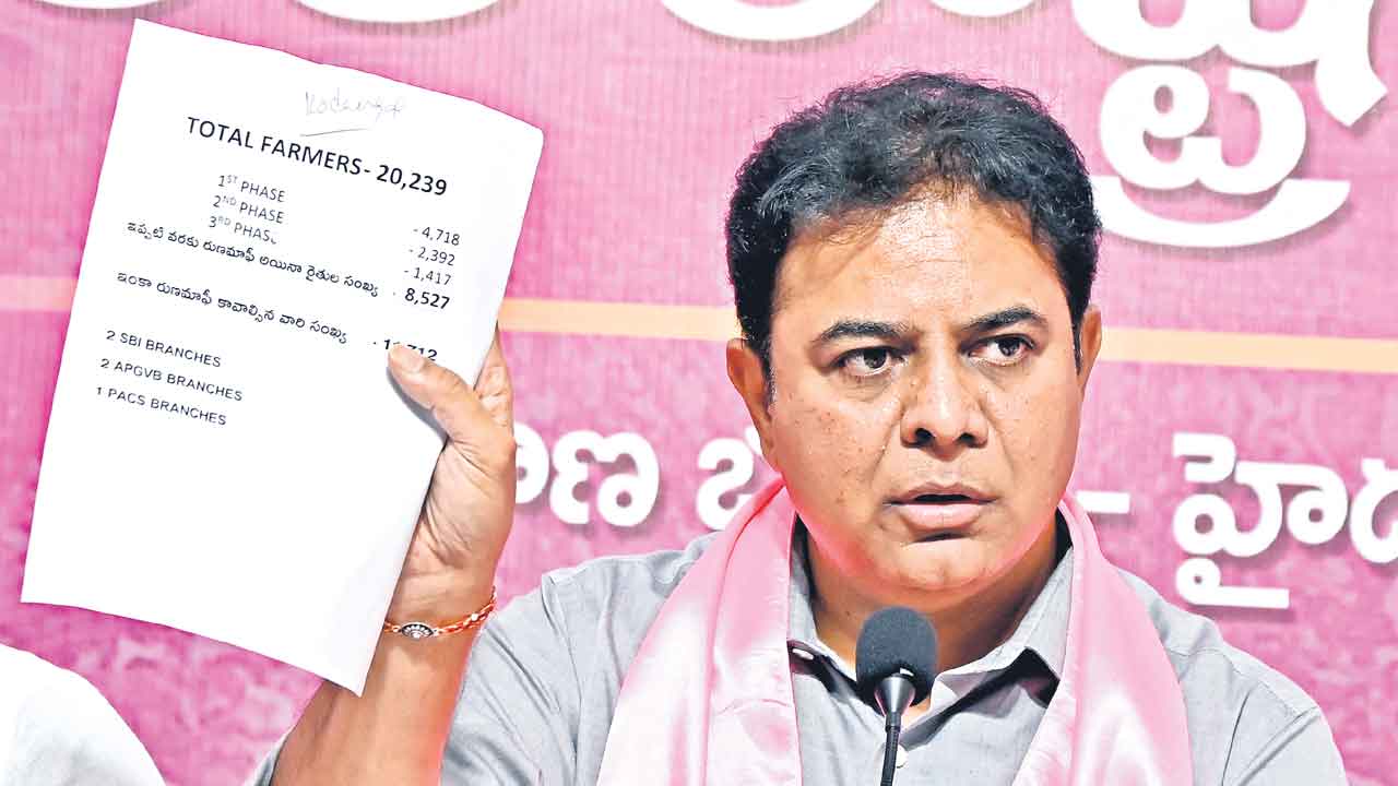 KTR | కాంగ్రెస్‌ నేతల రాజభవనాలు కూల్చే దమ్ము హైడ్రాకు ఉన్నదా?: కేటీఆర్‌