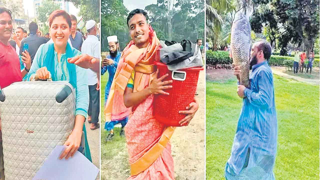 బట్టలు సర్దుకునే టైమూ లేక!