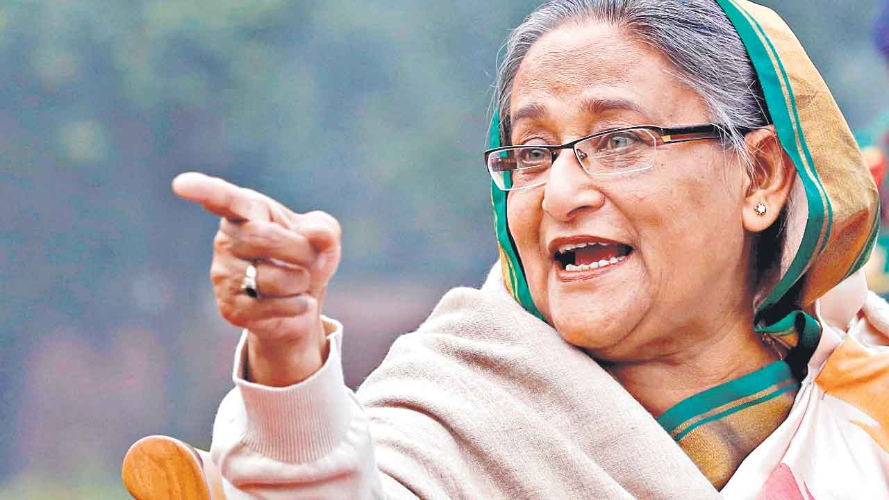 Sheikh Hasina | బంగ్లా అల్లర్ల వెనుక అమెరికా హస్తం.. తనకు వ్యతిరేకంగా కుట్ర: మాజీ ప్రధాని షేక్‌ హసీనా