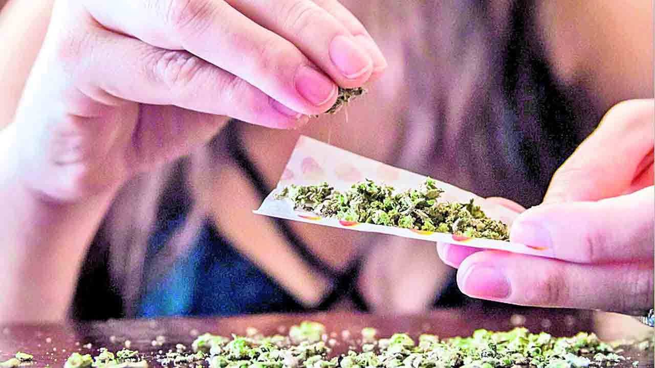 గంజాయి కిక్‌.. ఏబాన్‌తో బుక్‌