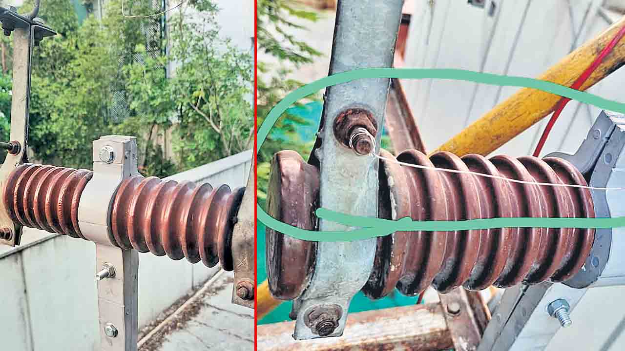 Electricity | హెచ్‌జీ ప్యూజ్‌ల వద్ద మెటల్‌ క్లాంపులు.. విద్యుత్‌ నెట్‌వర్క్‌లో మూగ జీవులకు రక్షణ