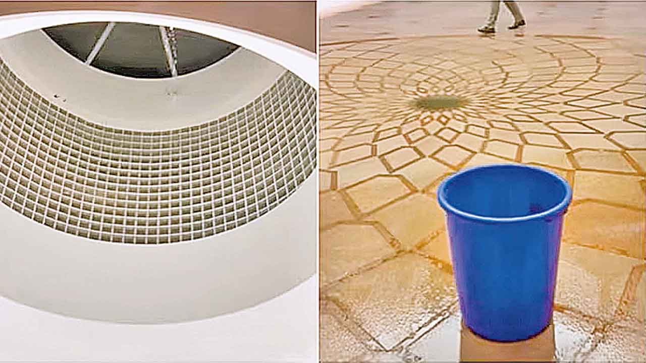 కొత్త పార్లమెంట్‌ భవనంలో లీకేజీ