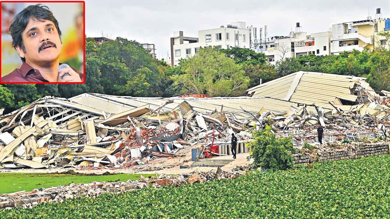 నాగార్జున ఎన్‌ కన్వెన్షన్‌ కూల్చివేత