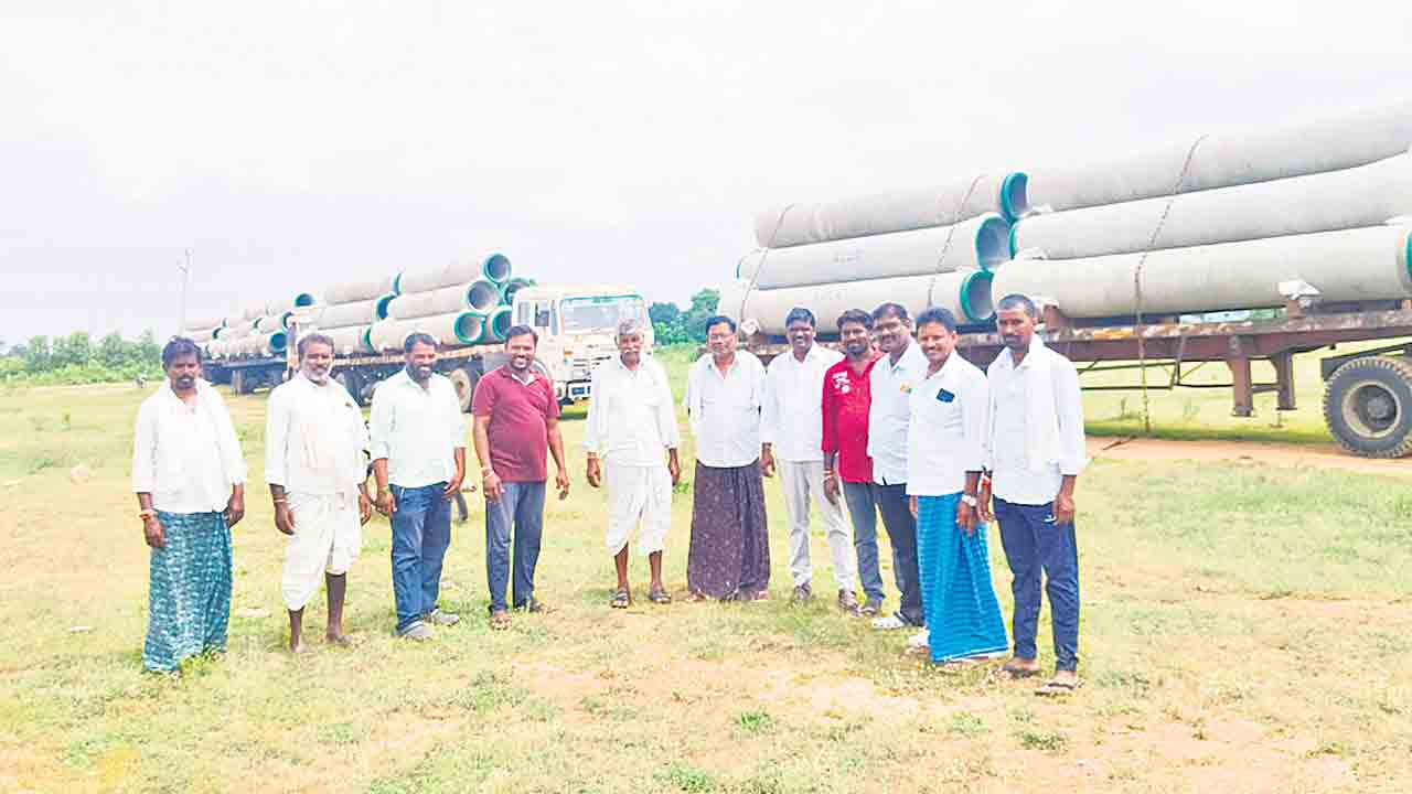 ఎత్తిపోతలకు తొలి అడుగు