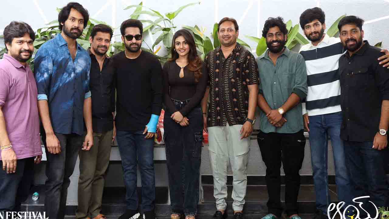 AAY Movie | మూవీ స‌క్సెస్.. జూ.ఎన్టీఆర్‌ను క‌లుసుకున్న ‘ఆయ్’ టీం