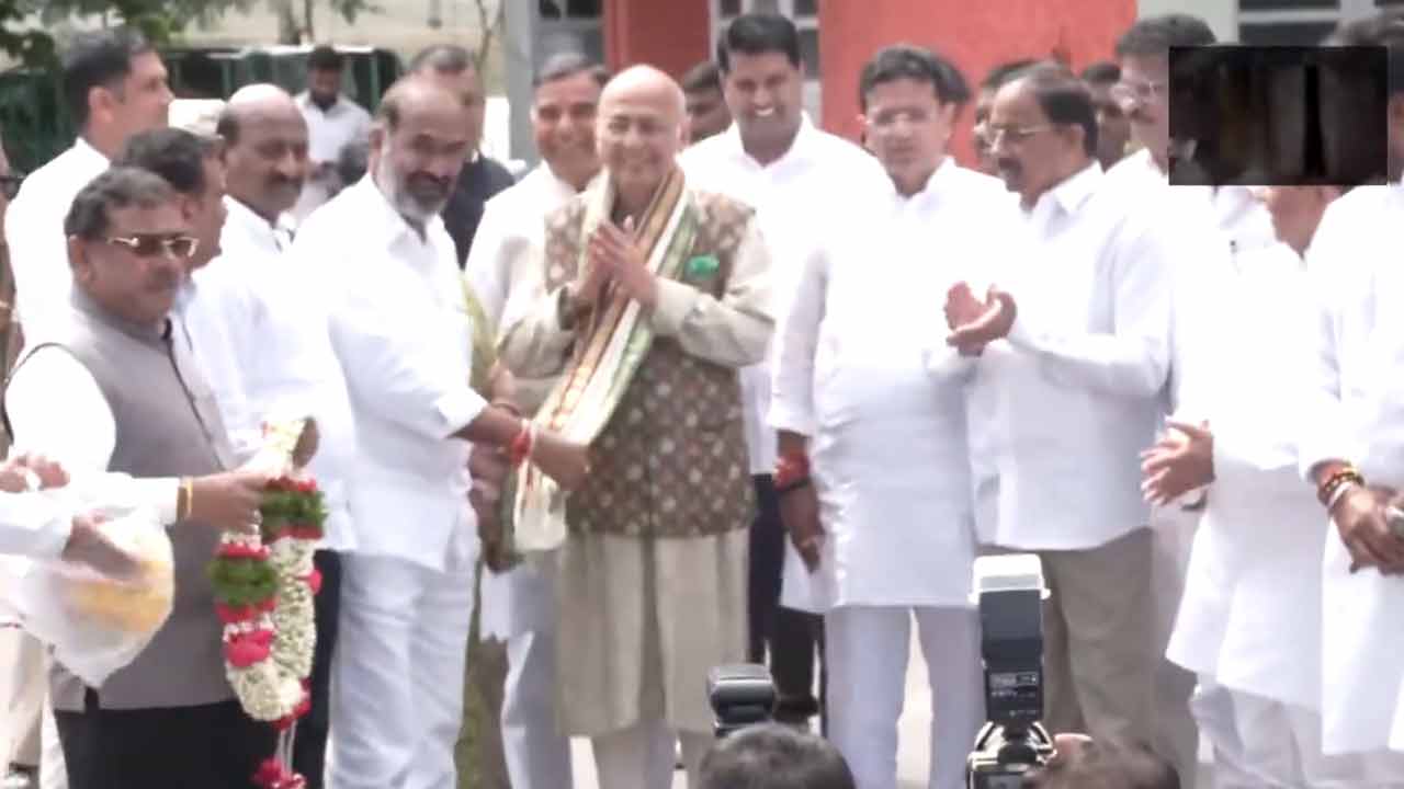 Abhishek Manu Singhvi | రాజ్యసభ అభ్యర్థిగా నామినేషన్‌ వేసిన అభిషేక్ మనుసింఘ్వీ.. Video