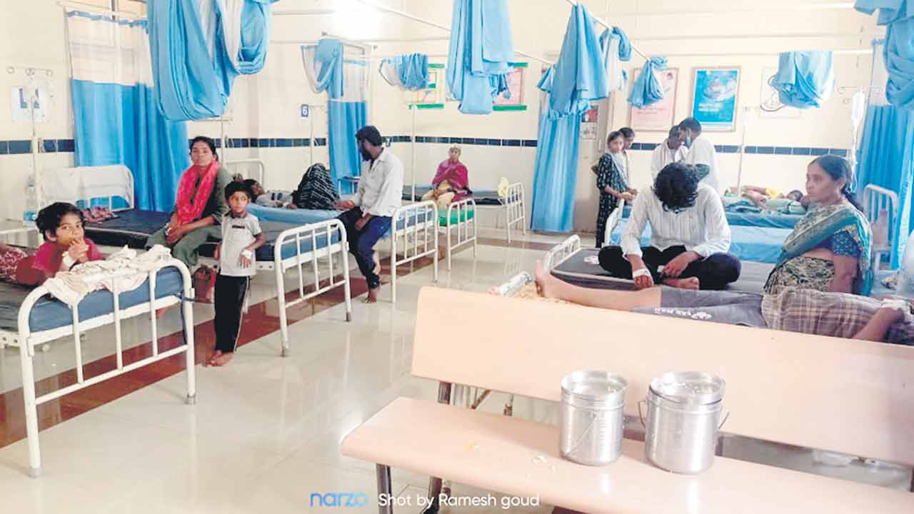 అందని వైద్యం అవస్థల్లో గిరిజనం