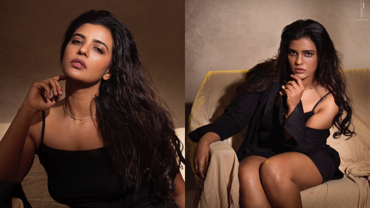Aishwarya Rajesh | బ్లాక్ డ్రెస్‌లో మెరిసిపోతున్న‌ ఐశ్వర్య రాజేష్‌