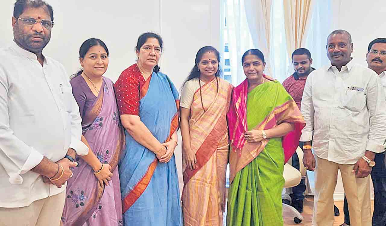 ఎమ్మెల్సీ కవితకు శుభాకాంక్షల వెల్లువ