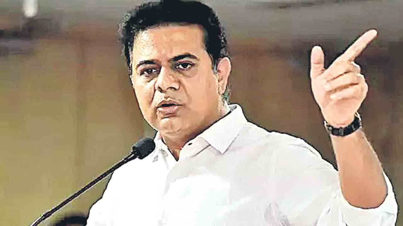 KTR | తెలంగాణతల్లి విగ్రహాన్ని రేవంత్‌ పెట్టడమంటే గాంధీ విగ్రహాన్ని గాడ్సే పెట్టినట్టే: కేటీఆర్‌