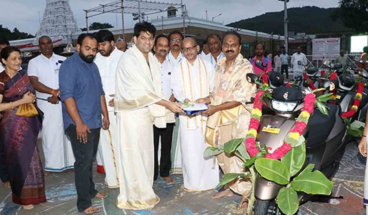 Donations Bike Tirumala