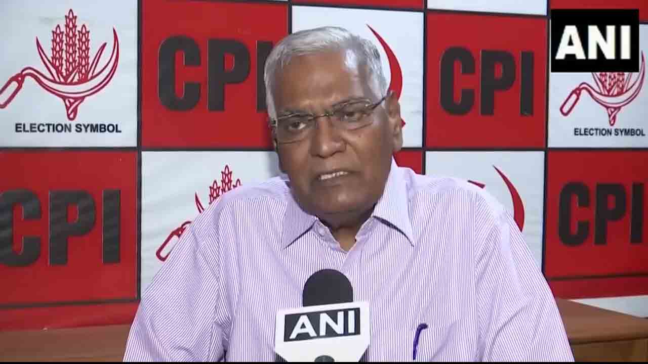 Hindenburg Report | సెబీ చీఫ్‌ తక్షణమే వైదొలగాలి : సీపీఐ ప్రధాన కార్యదర్శి డీ. రాజా