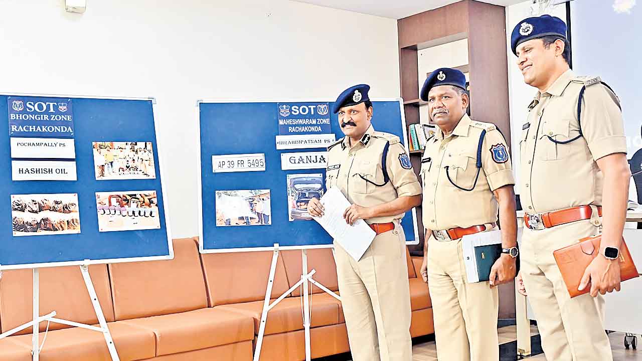 భారీగా డ్రగ్స్‌ పట్టివేత