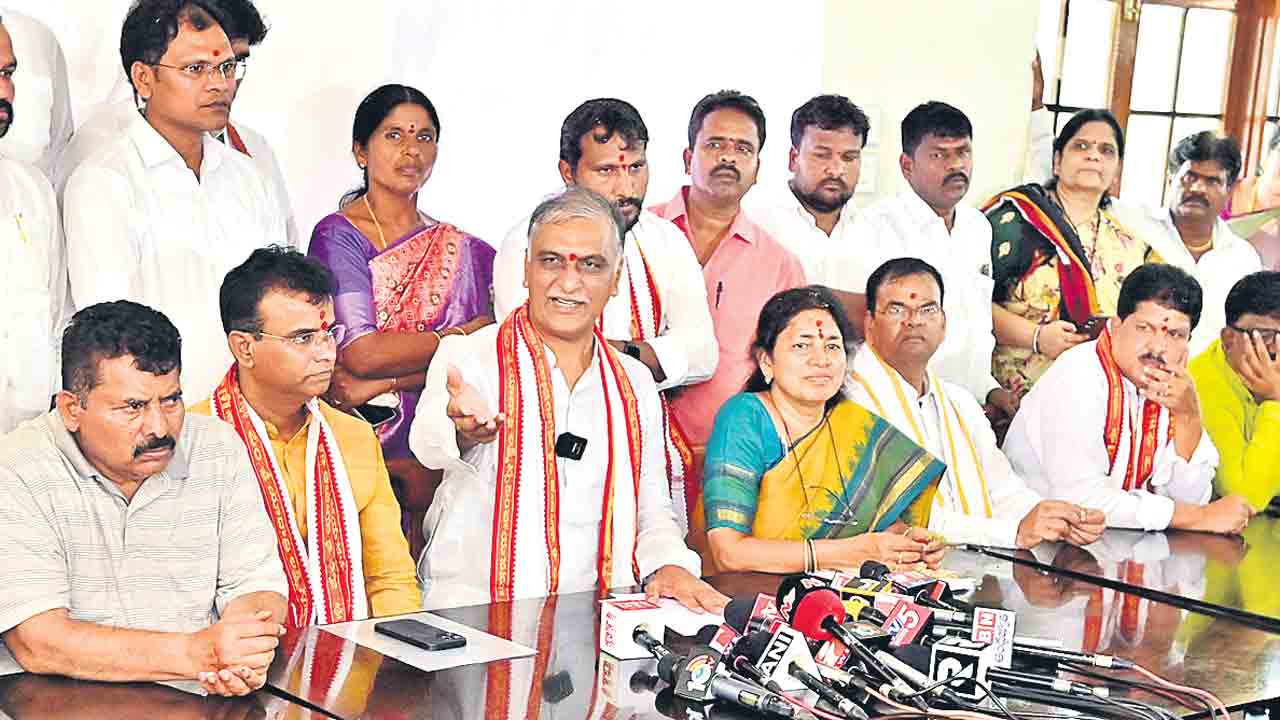 Harish Rao | రేవంత్‌.. రుణమాఫీపై రైతులనేకాదు.. దేవుళ్లను మోసం చేసిన చరిత్ర నీది: హరీశ్‌రావు