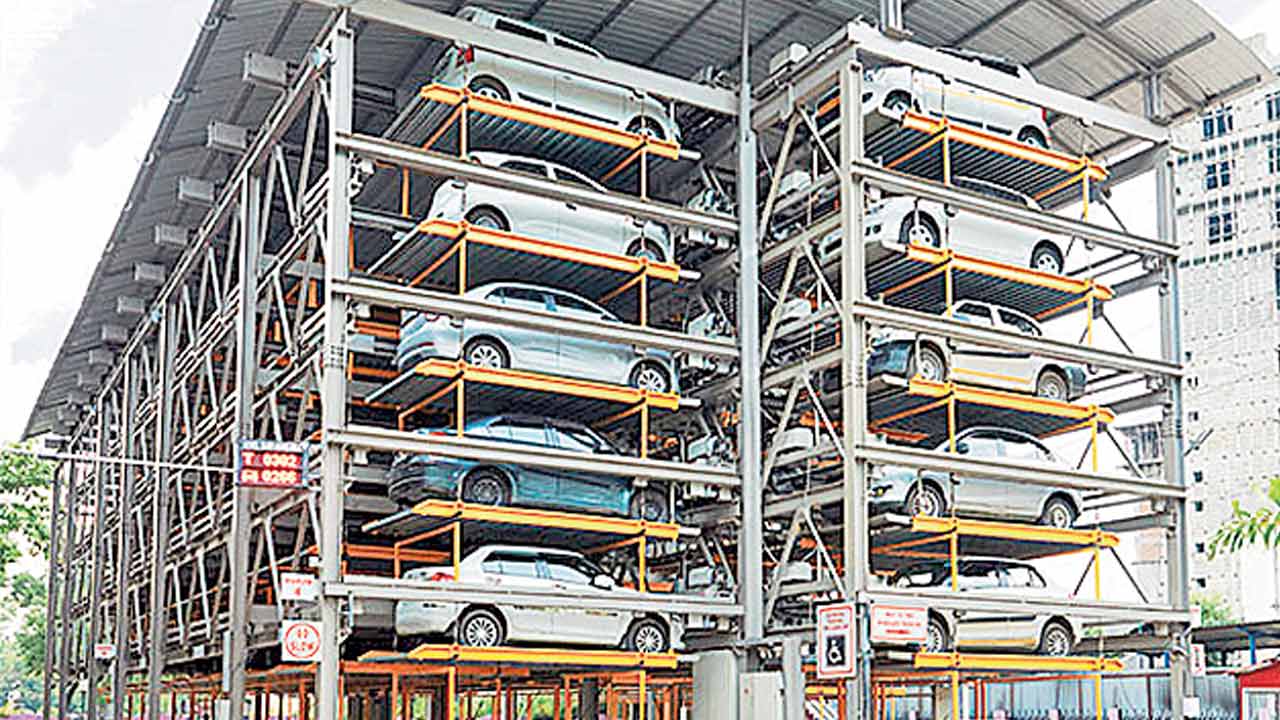 Smart Parking | కేబీఆర్‌ పార్కు వద్ద స్మార్ట్‌ పార్కింగ్‌.. తీరనున్న ట్రాఫిక్‌ సమస్య