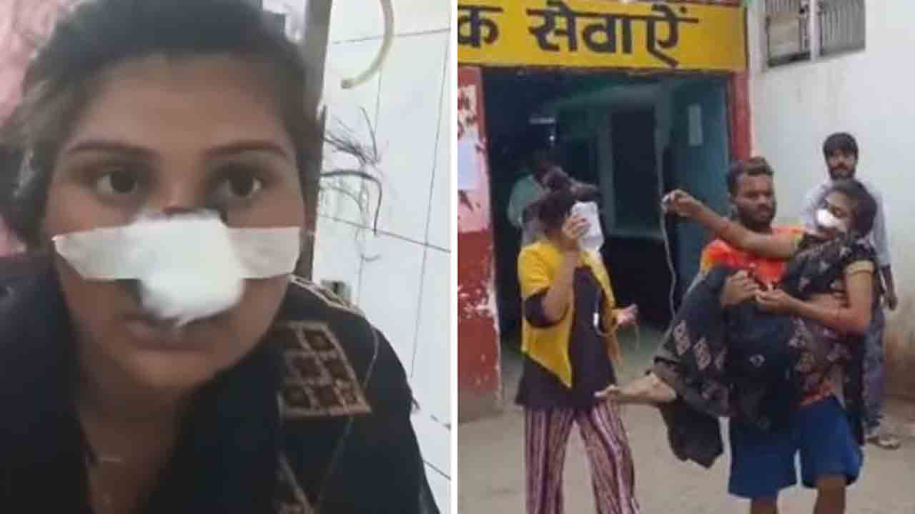 Husband Cuts Wife’s Nose | సోదరుడికి రాఖీ కట్టేందుకు పుట్టింటికి వెళ్తానన్న భార్య.. ముక్కు కోసిన   భర్త