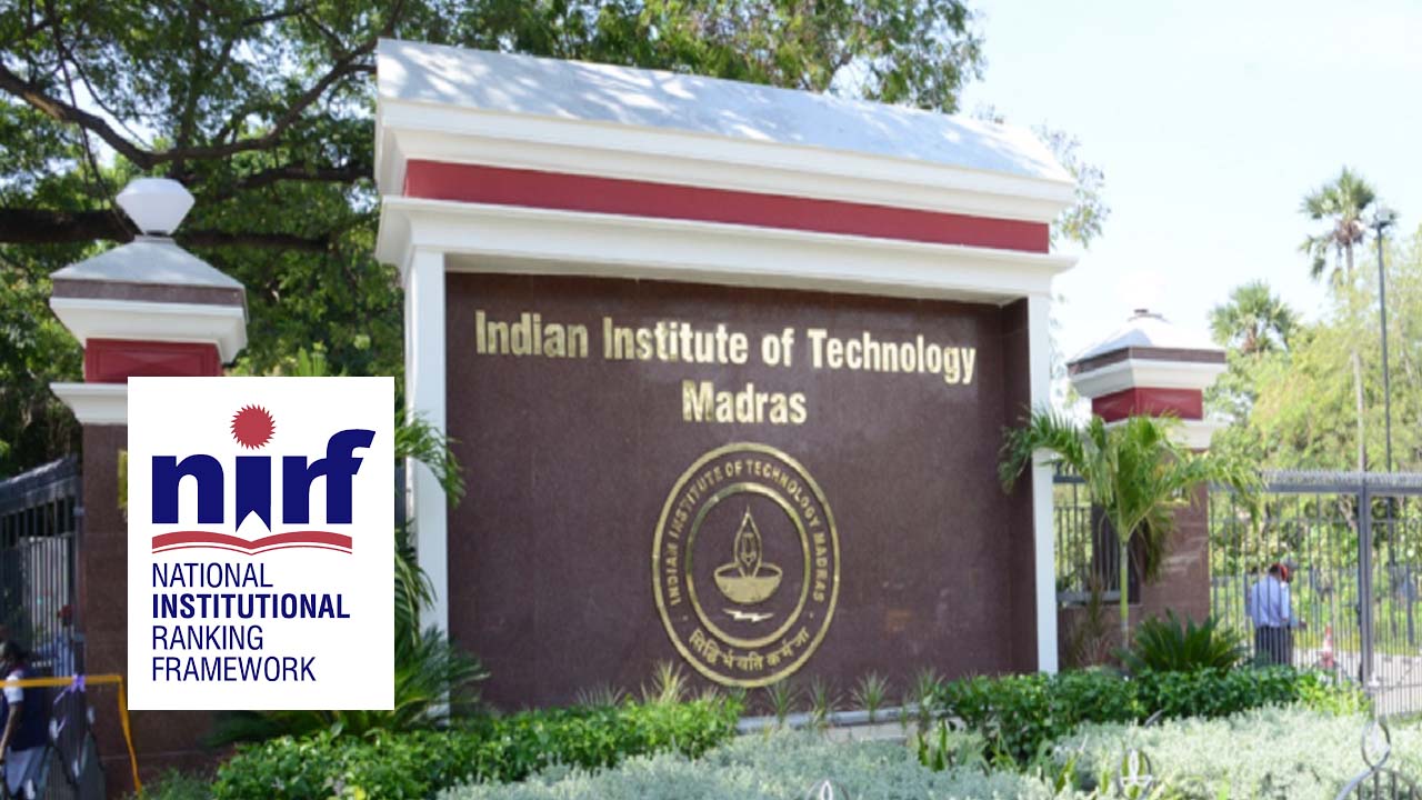 NIRF Ranking | దేశంలోనే టాప్‌ ఇంజినీరింగ్‌ కాలేజీగా ఐఐటీ మద్రాస్‌..! హైదరాబాద్‌ ఎన్‌ఐటీకి ఎన్నో స్థానమంటే..? ర్యాంకుల వారీగా జాబితా ఇదే..!