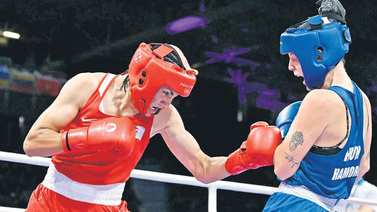 Imane Khelif | ఇమానె ఖెలిఫ్‌కు పతకం