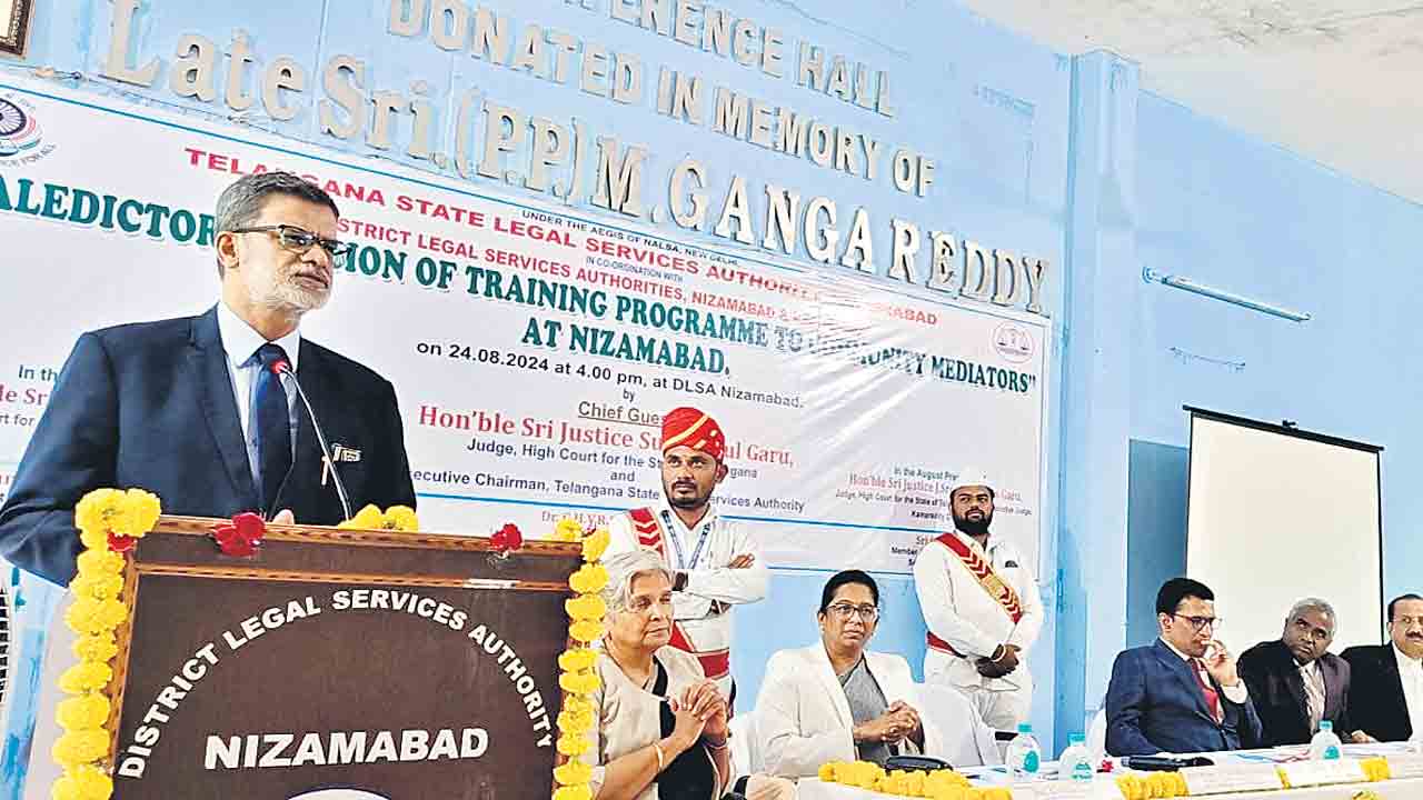 మధ్యవర్తిత్వంతోనే వివాదాల పరిష్మారం