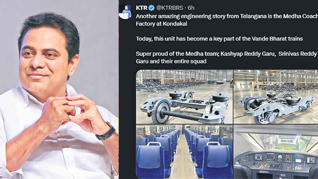 Rail Coach Factory | వందే భారత్‌.. మేడ్‌ ఇన్‌ తెలంగాణ