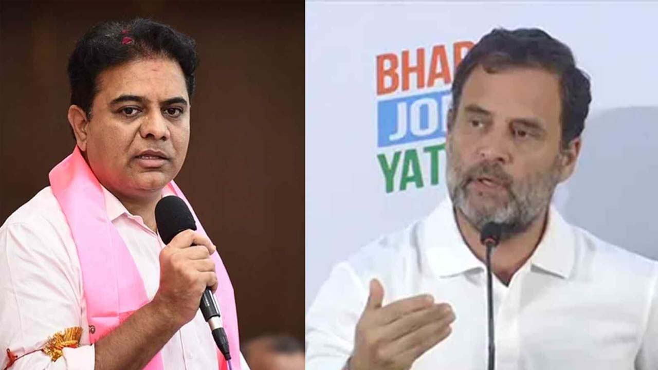 KTR | సుంకిశాల ప్రమాదంపై రాహుల్ గాంధీకి కేటీఆర్ సూటి ప్రశ్నలు..!