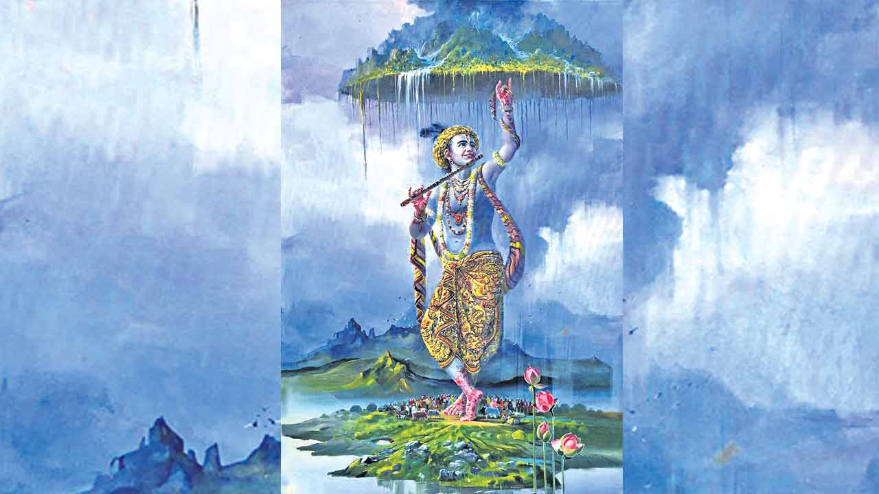 ఇంద్రయాగం నందవ్రజం ఆగమాగం