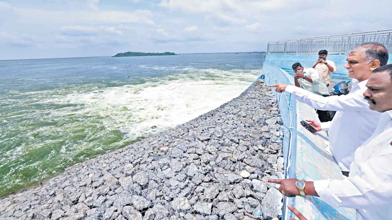 Harish Rao | కాళేశ్వరంపై కాంగ్రెస్‌ది విషప్రచారం.. రంగనాయకసాగర్‌కు నీళ్లెలా వచ్చాయో ప్రభుత్వం చెప్పాలి?: హరీశ్‌రావు