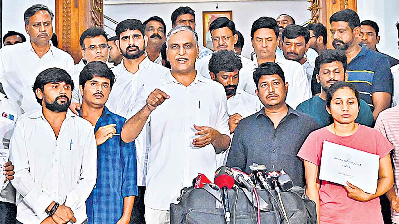 Harish Rao | అదో జోక్‌ క్యాలెండర్‌.. విద్యార్థులకు దగా.. నిరుద్యోగులకు ధోకా: హరీశ్‌రావు