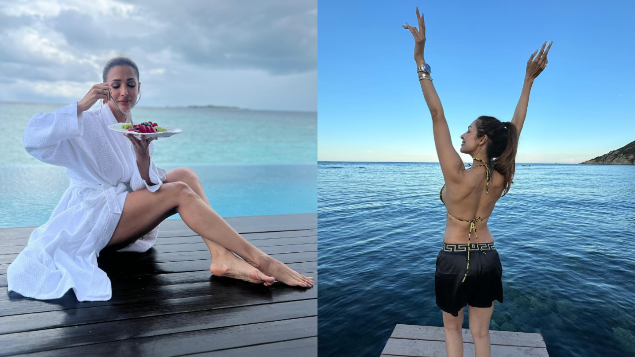 Malaika Arora | మాల్దీవుల్లో మ‌లైకా అందాల ఆర‌బోత