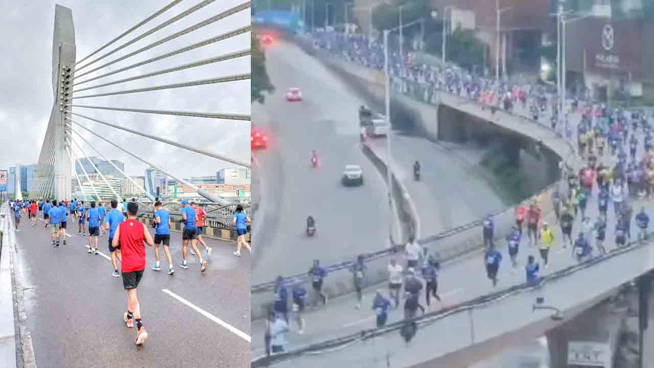 Hyderabad Marathon | ఆరోగ్యంగా ఉండాలంటే.. నిత్యం వ్యాయామం చేయాలి: సీపీ శ్రీనివాస్‌ రెడ్డి