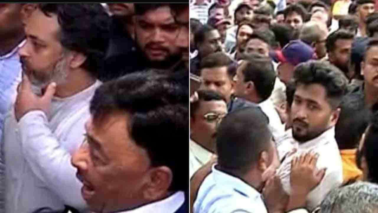 Narayan Rane | మీడియా మైక్‌ లాక్కున్న నారాయణ్ రాణే.. ఆదిత్య ఠాక్రే మద్దతుదారులకు వార్నింగ్‌