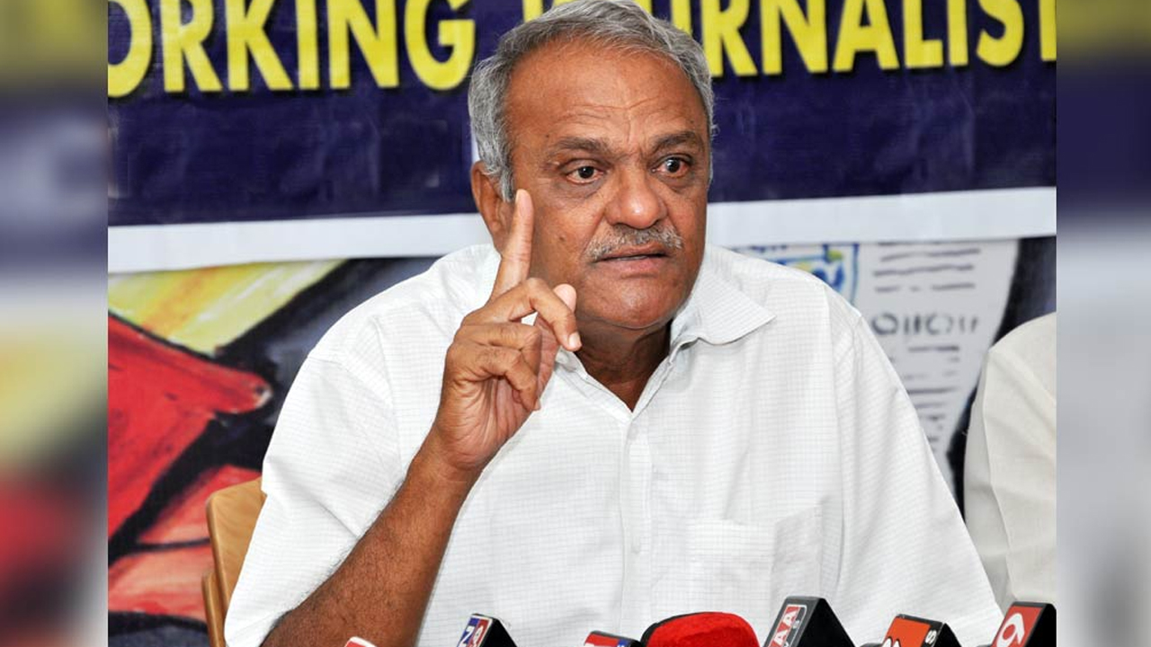 Narayana | కట్‌డ్రాయర్లపై ఊరేగిస్తే తప్ప బుద్ధిరాదు..! నటి కాదంబరి ఘటనపై సీపీఐ జాతీయ కార్యదర్శి నారాయణ సీరియస్‌..!