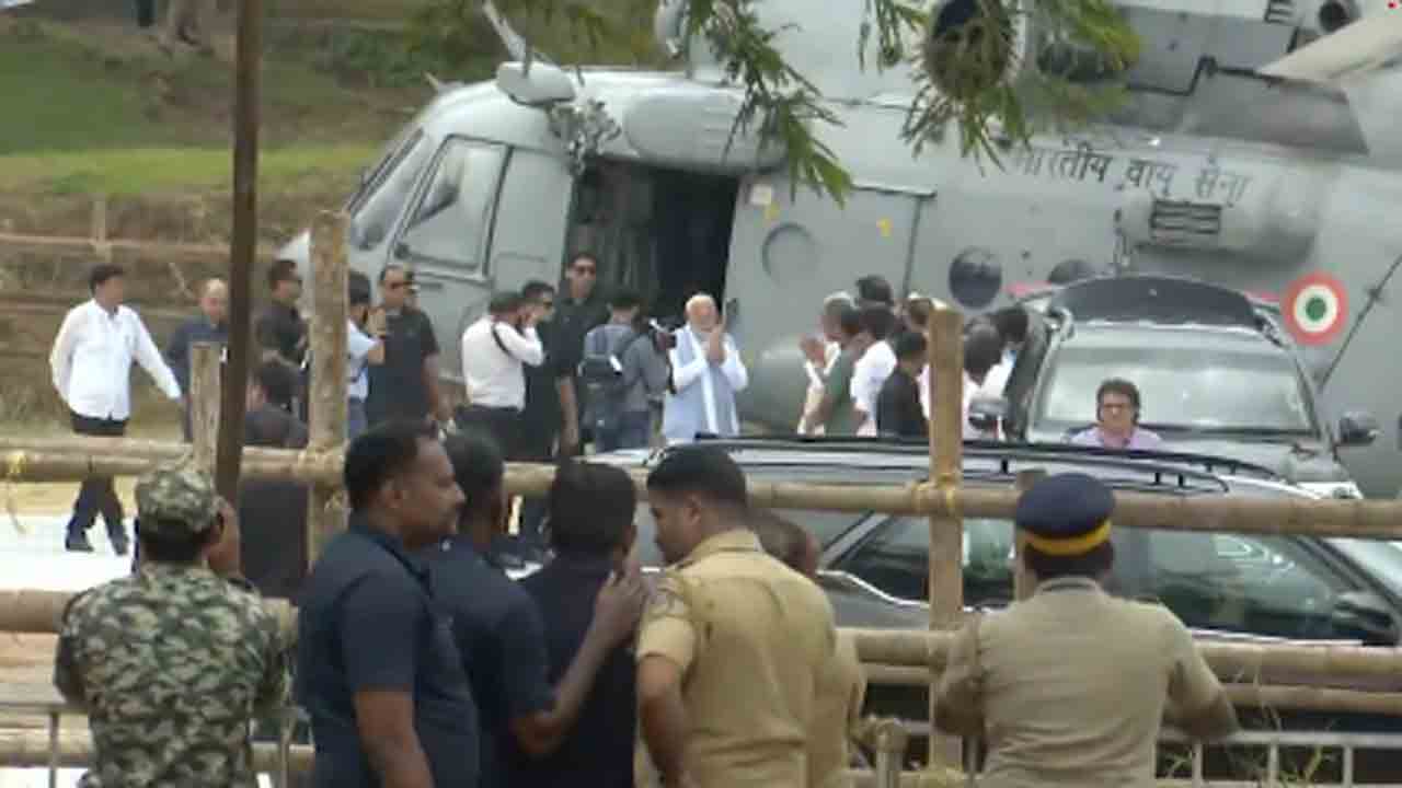 PM Modi | వయనాడ్‌లో ప్రధాని మోదీ ఏరియల్‌ సర్వే