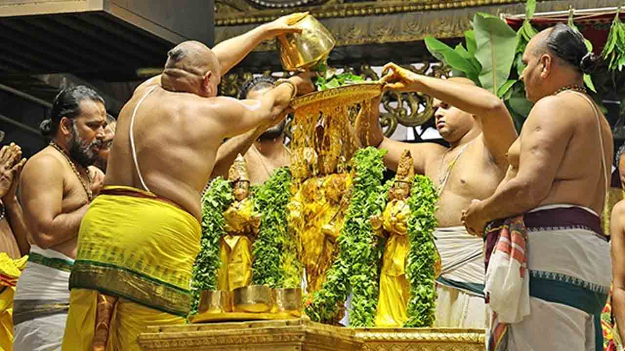 Tirumala | తిరుమలలో శ్రీవారి ఆలయంలో పవిత్రోత్సవాలు ప్రారంభం