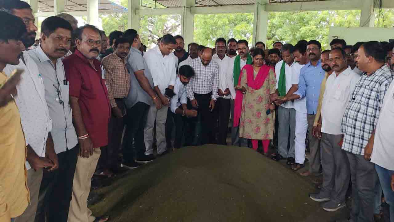 పెసర్ల కొనుగోళ్లు షురూ..