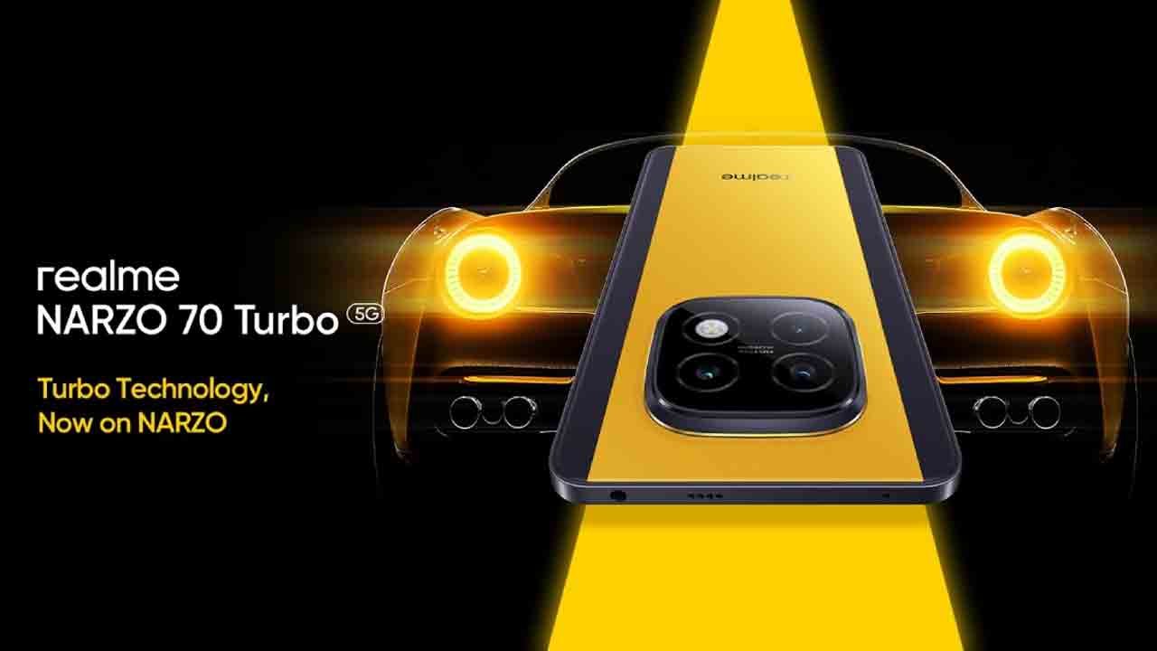 Realme Narzo 70 Turbo 5G | త్వరలో భారత్ మార్కెట్లోకి రియల్‌మీ నార్జో 70 టర్బో 5జీ.. ఇవీ స్పెషిఫికేషన్స్..!