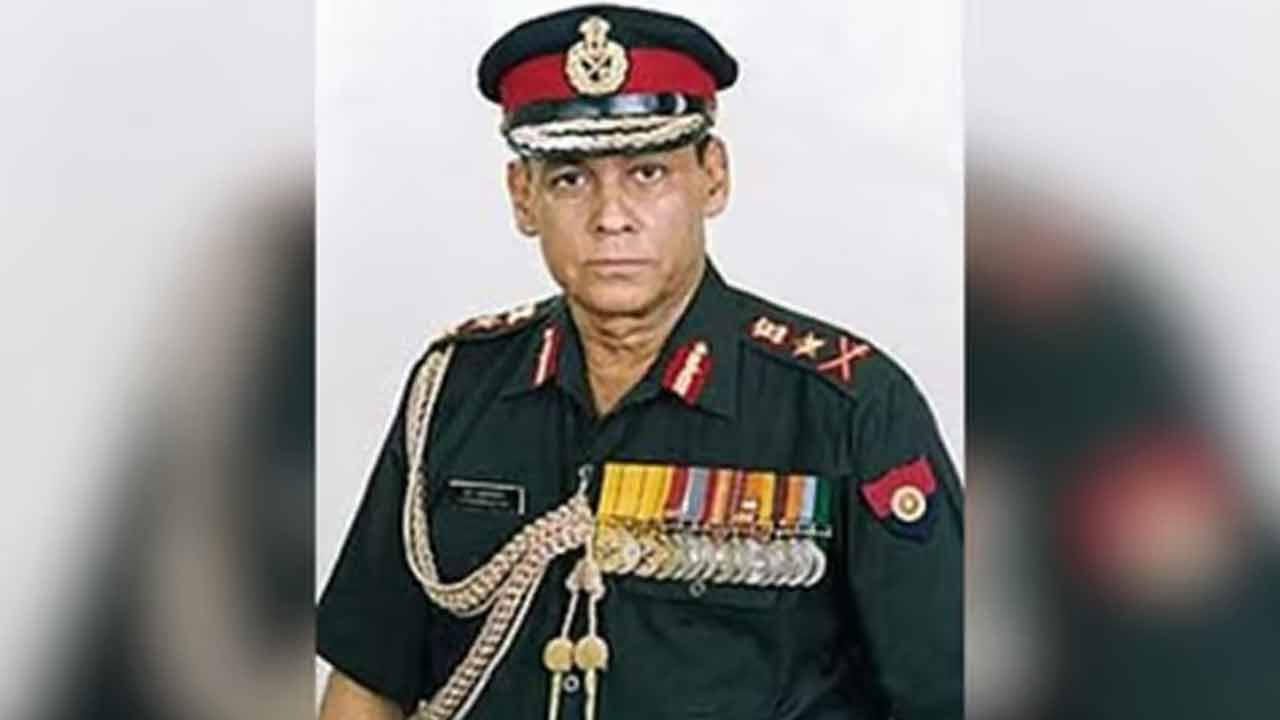 Former army chief | భారత ఆర్మీ మాజీ చీఫ్‌ పద్మనాభన్‌ కన్నుమూత