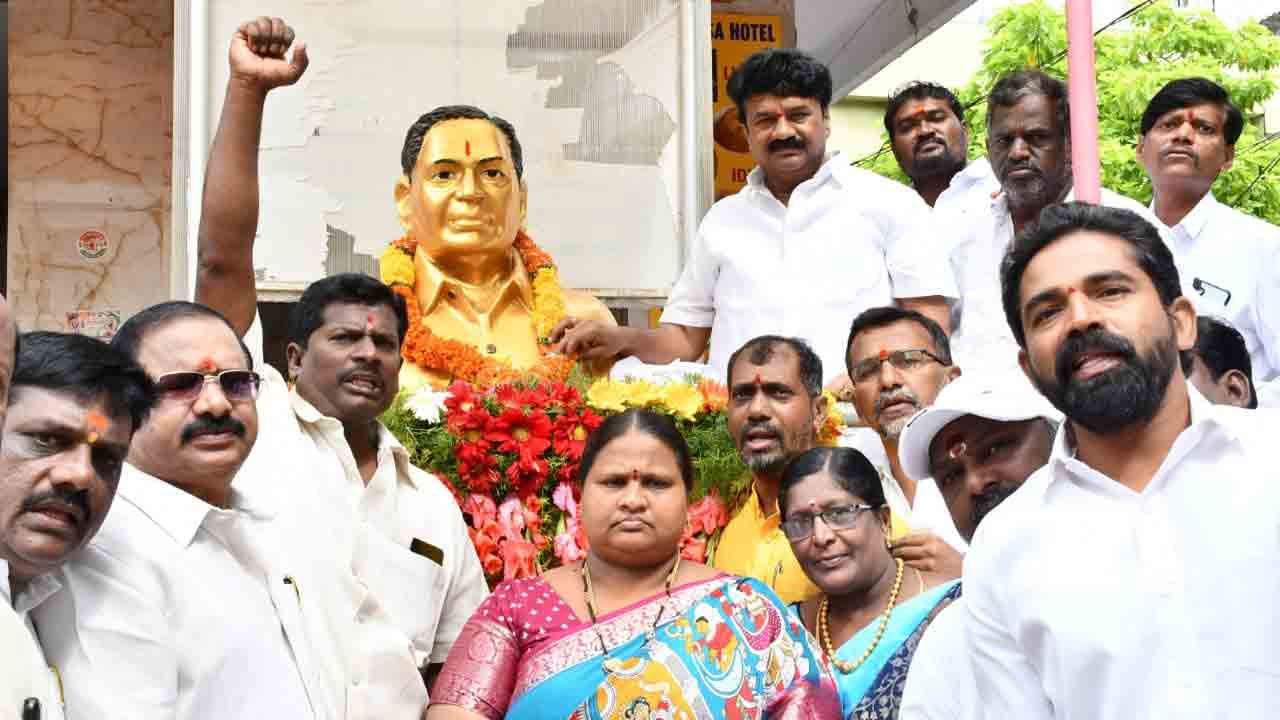 Talasani Srinivas Yadav | తెలంగాణ కోసం జీవితాన్నే అంకితం చేసిన మహనీయుడు.. జయశంకర్ సార్: మాజీ మంత్రి తలసాని