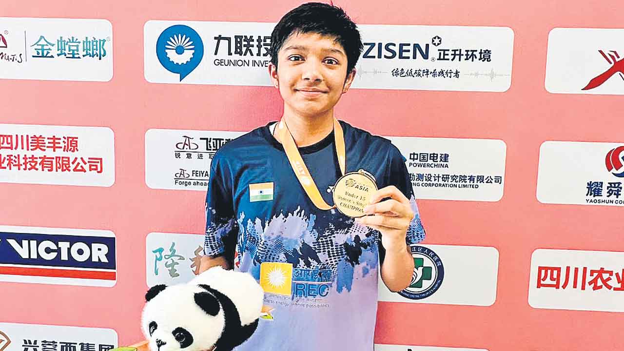 Tanvi Patri | ఆసియా సబ్‌ జూనియర్‌ బ్యాడ్మింటన్‌ చాంప్‌ తన్వి