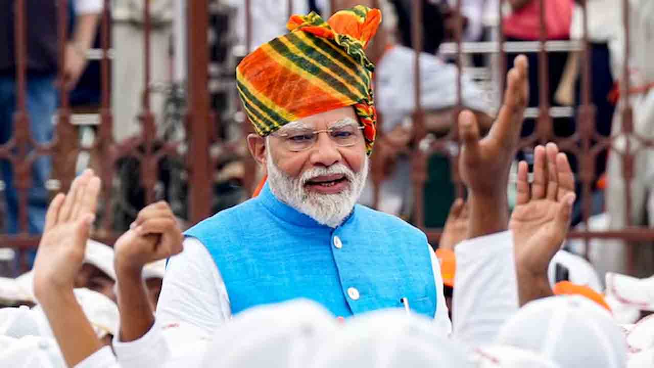 Turban | స్వాతంత్య్ర వేడుకల వేళ.. మరోసారి ప్రత్యేక తలపాగాతో ఆకట్టుకున్న ప్రధాని మోదీ