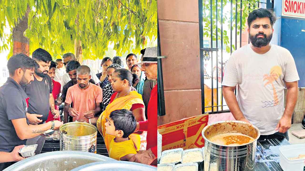 అన్నార్తులకు ఆహార సేవ