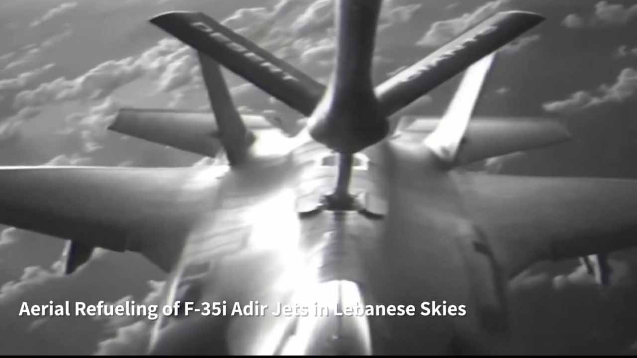 Israeli Air Force: ఆకాశంలోనే ఇంధ‌నం నింపుకుని.. హిజ్‌బొల్లాపై భీక‌ర దాడి.. వీడియో